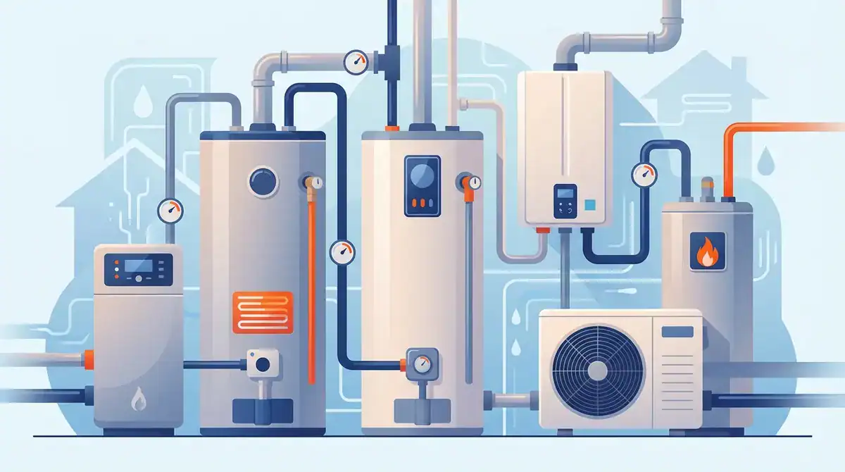 Types of Water Heaters for Your Home: Complete Guide