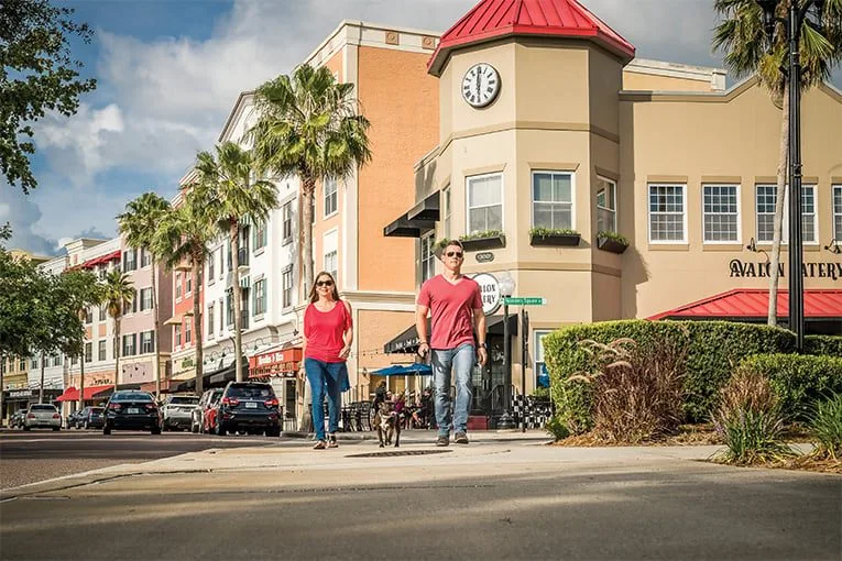 Avalon Park downtown village in Orlando Florida 32828 - Smart Home Air and Heat HVAC service area