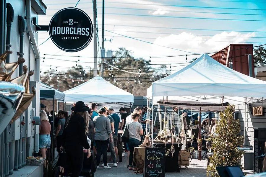 Hourglass District Orlando community market Conway area
