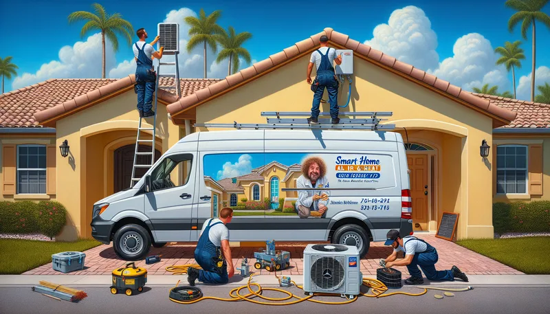 AC installation crew in Avalon Park FL