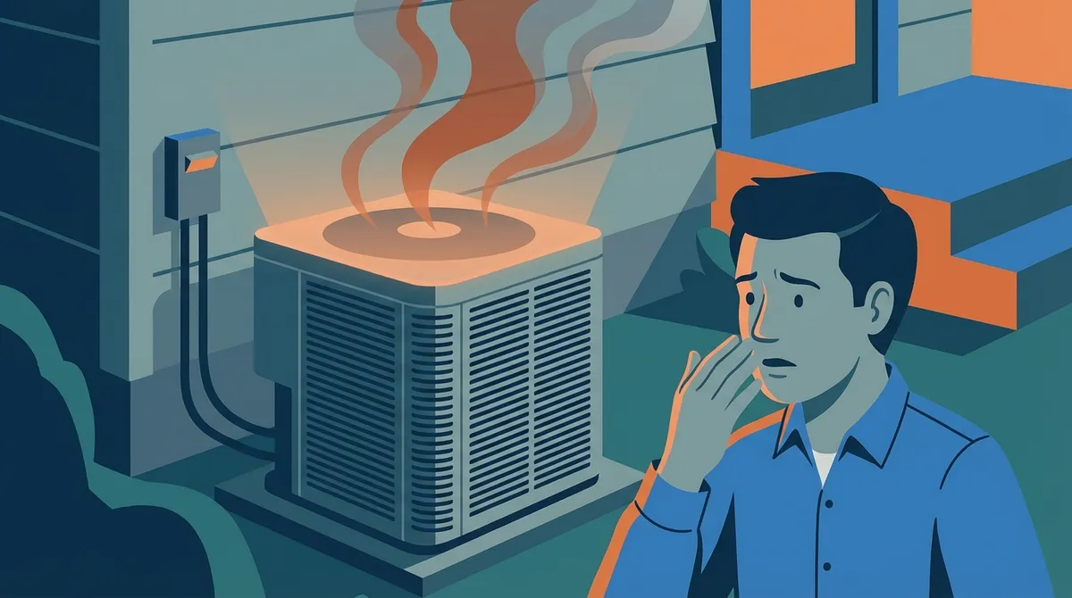 Burning Smell Or Smoke Coming From Your Unit