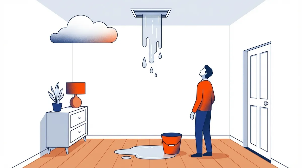 Water Leaking Inside Your Home